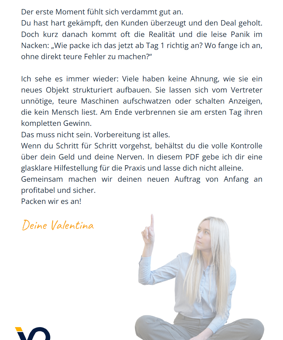Neuen Reinigungsauftrag erfolgreich starten: Praxisguide für Gebäudereiniger